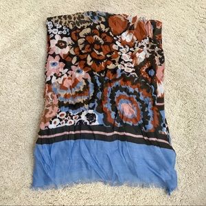 Blue and Pink toned Vera Bradley Scarf NWOT